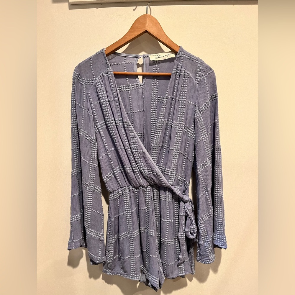 Periwinkle Romper - Medium